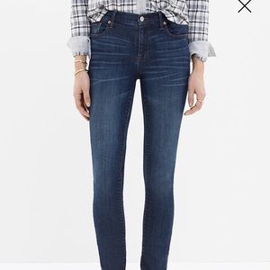 Madewell High Riser Skinny Jean Size 27